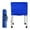 Blue, variant on S SERENABLE Rolling Sports Ball Cart with Bag Sports Ball Cage for Volleyball Tennis Toy Blue