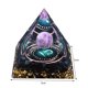 thumbnail image 2 of Generador de energía de chakra Reiki de cristal de pirámide de orgonita natural (Libra) Ehuebsd Libre de BPA, 2 of 6