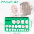 thumbnail image 4 of Teissuly Nipple Ruler, Nipple Rulers for Flange Sizing Measurement Tool, Silicone & Soft Flange Size Measure for Nipples, Breast Flange Measuring Tool Breast Pump Sizing Tool Teissuly WER2023112003363, 4 of 5
