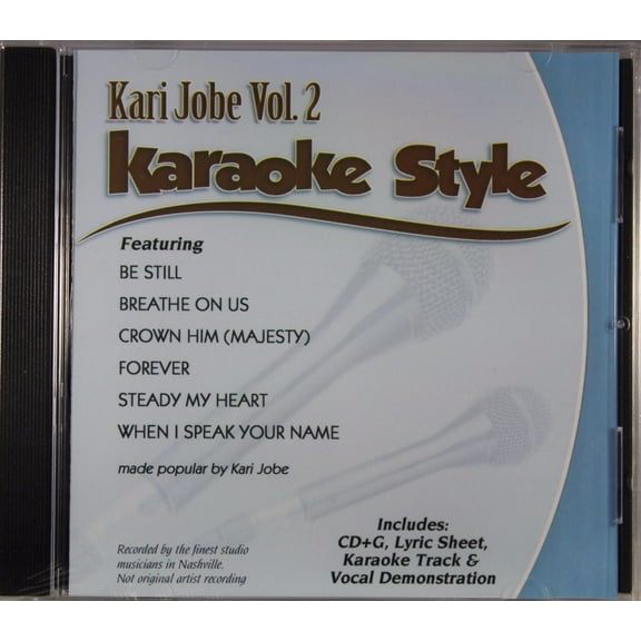 Kari Jobe Volume 2 Daywind Christian Karaoke Style NEW CD G 6 Songs