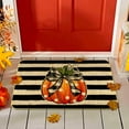 thumbnail image 5 of Fall Door Mat Outdoor Fall Decorative Rugs Welcome Pumpkin Doormat Non-Slip Washable Thanksgiving Floor Mat for Front Door Home Kitchen Indoor Outdoor Decor（29 x17in）, 5 of 6