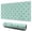 Dalmatian Bunny Floral, variant on 31.5x11.8 Inch Gaming Mouse Pad, Non-Slip Stitched Rubber Desk Mat for Desktop & Laptop,Dog Breed Assortment Pattern