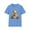 Carolina Blue, variant on Clown Shirt, T Shirt with Clown, Funny Man Shirt, Tee Shirt with Funny Man, Circus Shirt, Shirt with Circus, Scary Man Shirt, Shirt with Scary Man