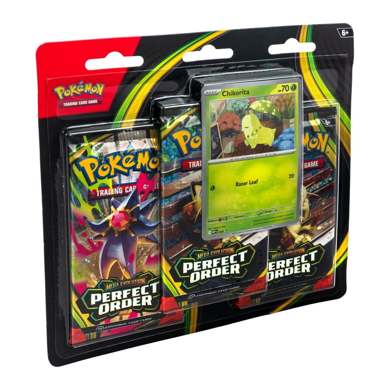Pokemon Trading Card Games Mega Evolutions 3 Perfect Order 3Pk Blister - Walmart.com Pokemon Trading Card Games Mega Evolutions 3 Perfect Order 3Pk Blister - Walmart.com