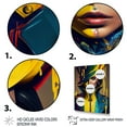 thumbnail image 3 of Designart Female Criminal Mastermind II Canvas Wall Art, 3 of 5