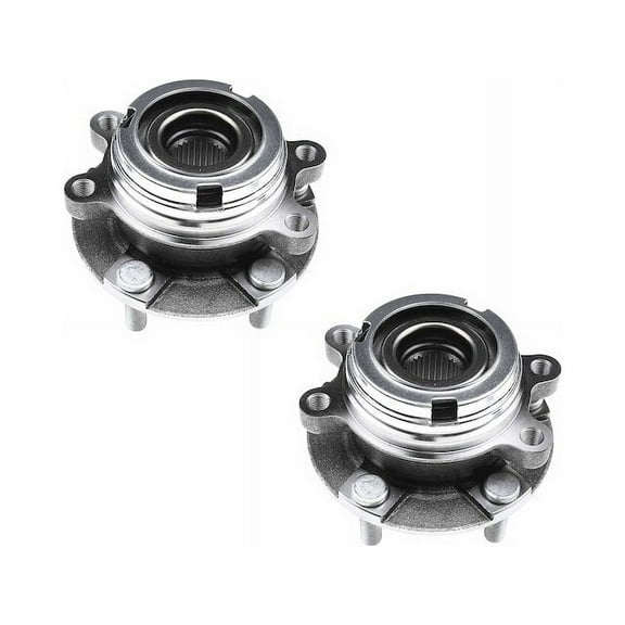 Front Wheel Hub Assembly Set 2 - Compatible with 2007 - 2012 Nissan Altima 2.5L 4-Cylinder 2008 2009 2010 2011