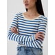 thumbnail image 4 of Remera GAP para Mujer de Manga Larga Favorita con Cuello Redondo Azul XXL, 4 of 5