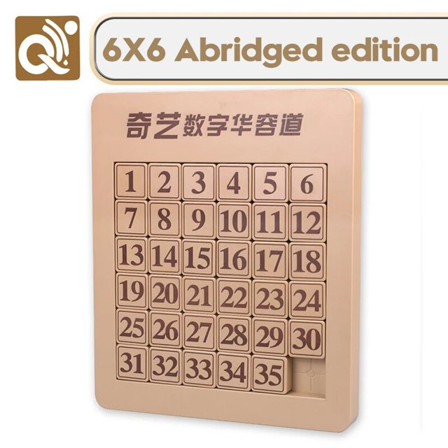 QIYI-rompecabezas Digital magnético Huarong Road, 3x3, 4x4, 5x5, 6x6, 7x7, número de aprendizaje, juguetes educativos de matemáticas deslizantes
