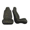 thumbnail image 3 of Xecao Retro Excavator for Automotive Seat Covers for Cars Trucks and SUVs – Gray Car Seat Covers for Front Seats, Truck Seat Protectors-2 PCS, 3 of 9