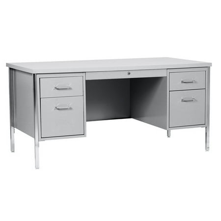 Sandusky Cabinets 500 Series 5 Drawers Double Pedestal Executive This On Opens A Dialog That Displays Additional Images For With The Option To Zoom In Or Out