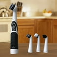 thumbnail image 7 of Anckoeil Multi-function Cleaning Brush Multihead Electric Cleaning Brush Multifunctional Kitchen Bathroom Hot Sink Toilet Portable Cleaning Brush Four Brush Heads Choice, 7 of 7