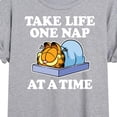 thumbnail image 3 of Garfield - Take Life One Nap - Women's Oversized T-Shirt, 3 of 5