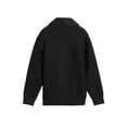 thumbnail image 2 of X RAY JEANS Boy's Cable Knit Cardigan, Black, M, 2 of 8