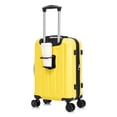 thumbnail image 4 of Maleta de Mano Rígida Expandible 10Kg con Ruedas 360° Ideal para Viaje y Cabina Amarilla, 4 of 8