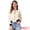 Apricot, variant on Stand Collar Zip Up Flap Pocket Long Sleeve Bomber Jacket L Blue