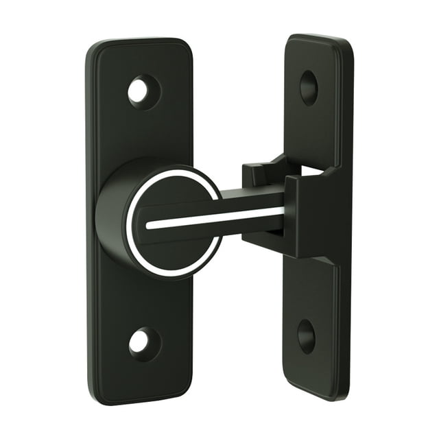 Herrajes para cerradura de puerta de granero, pestillos de puerta resistentes de 90 grados, pestillo abatible, pestillo de seguridad para puerta, pestillo de puerta corredera de granero, adecuado