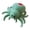 Green, variant on RUIG Cartoon Spider Stuffed Animal Cute Spider Plush Toys 9.8 inch Soft Throw Pillow Home Decorations for Adults Kids, DIY Birthday Gifts for Kids Boys Girls