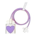 thumbnail image 3 of Lindo protector de cable DIY para protector de línea de cargador Funda protectora de cable de datos , Violeta, 3 of 8