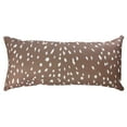 thumbnail image 2 of Everything Comfy Deer Fawn Print Decorative Pillow, 16x6 Inch, Mocha,, 2 of 4