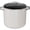 Cream, variant on Bakken 3 Quart Ceramic Coated Stock Pot with Glass Lid, Nonstick, Oven Safe to 500°F, Stainless Steel Handles, All Stove Compatible, Cream