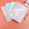 thumbnail image 4 of Carpeta de edición de música multifuncional con páginas internas a color. La edición de música de piano puede modificar 20 páginas de edición de música de prueba, 4 of 5