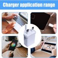 thumbnail image 3 of Portable USB Wall Charger for Fast Charging Of Mobile Phones And Devices 5W2a White Black UK Plug, 3 of 3