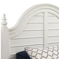 thumbnail image 5 of American Woodcrafters Rodanthe Dove White King Wood Panel Bed, 5 of 5