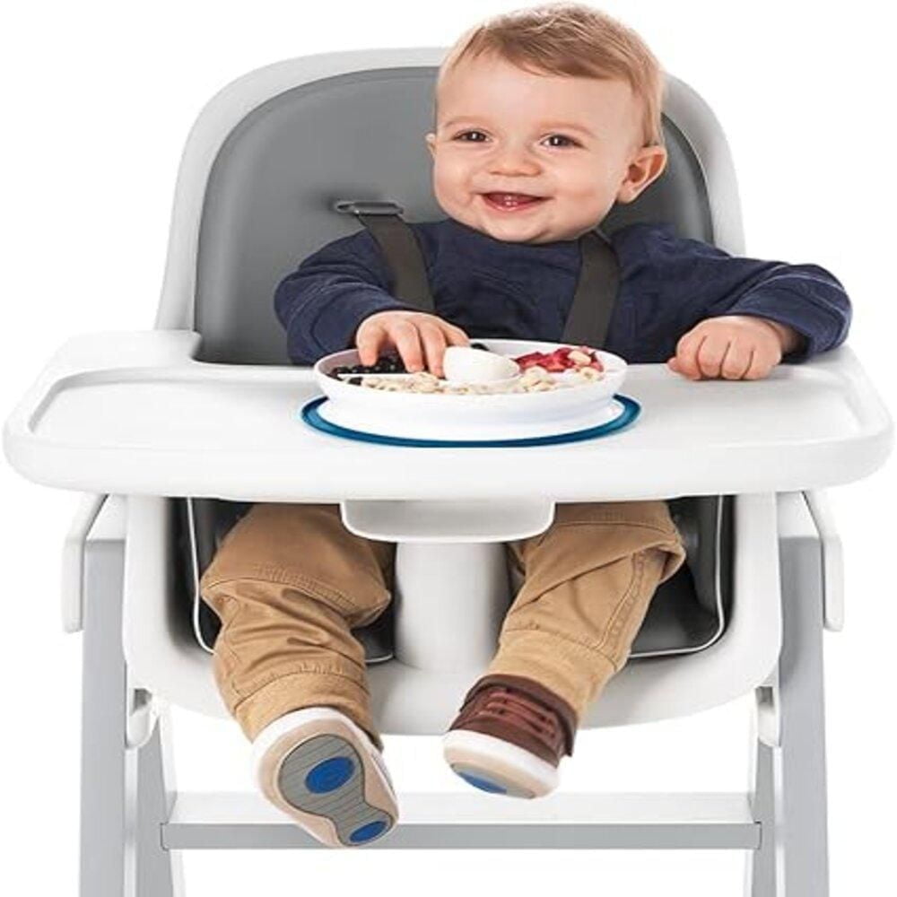 Oxo Tot - Stick & Stay Suction Divided Plate - Opal - 6 months +