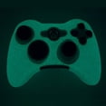 thumbnail image 2 of BLUE GLOW in DARK Xbox 360 Game Controller Silicone Case Skin Protector Cover, 2 of 3
