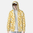 thumbnail image 2 of Fotbe yellow rubber ducks Chaqueta con Protección Solar UPF 50+ para Hombre y Mujer, Camisa con Capucha y Bolsillos-XX-Large, 2 of 7