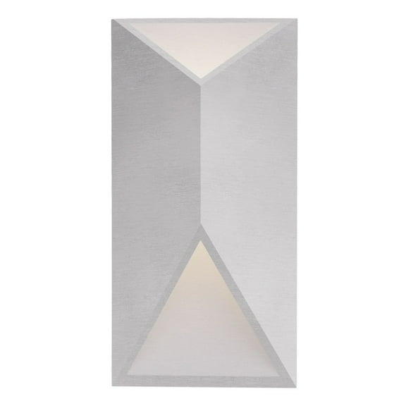 EW60312-BN-Kuzco Lighting-Indio - 11W LED Outdoor Wall Mount-12 Inches Tall and 6 Inches Wide-Brushed Nickel Finish