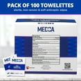 thumbnail image 4 of MEDca Hand Wipes – 100 Pack, Benzalkonium Chloride Swabs, Single-Use Adult BZK Packets, 4 of 10