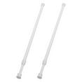 thumbnail image 3 of Raindrops 2pcs Tension Shower Curtain Rod Telescoping Closet Rod Expandable Curtain Rod Tension Rod, 3 of 8