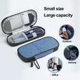 thumbnail image 2 of Opvise Portable Insulin Cooler Bag with Thermal Insulation, 2 Interior Pockets, Waterproof Triple-Layer Design for Travel Medication Storage Blue, 2 of 8