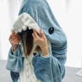 thumbnail image 4 of Cartoon Shark Sleeping Bag Pajamas Office Nap Shark Blanket Karakal High Quality Fabric Mermaid Shawl Blanket For Children, 4 of 11