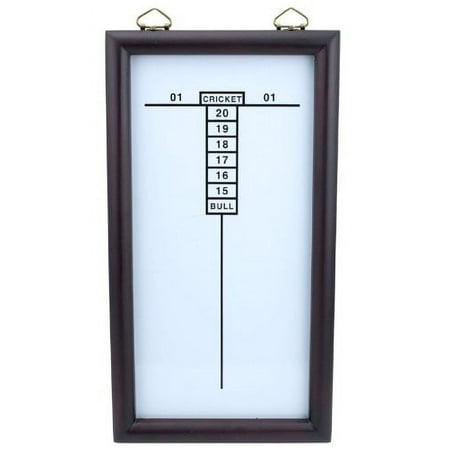 Triple Out Darts White Dry Erase Cricketeer Scoreboard