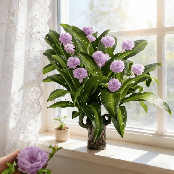 Lucky Fortune Easter Gift Brazilian Wood Mini Plant Indoor Potted Greenery Natural Air Purifier