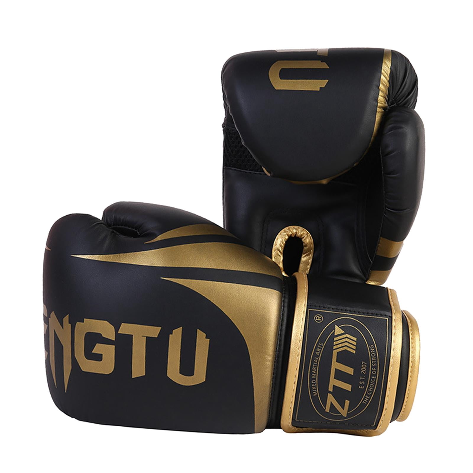 Boxing Gloves, Mma Gloves Protective Gear Boxing Training Gloves Martial Arts Bag Gloves for Muay Thai Sparring Karate Fighting Kickboxing 14oz