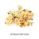 thumbnail image 3 of Plantas Verdes Artificiales De Plástico 1 unidad de lirios artificiales color beige estilo lirio concubina para decoración de bodas,centros de mesa para sala de estar y arreglos florales. Rkxzt, 3 of 8