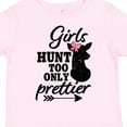 thumbnail image 4 of Inktastic Hunting Girls Hunt Too Only Prettier with Doe and Arrow Girls Toddler T-Shirt, 4 of 5