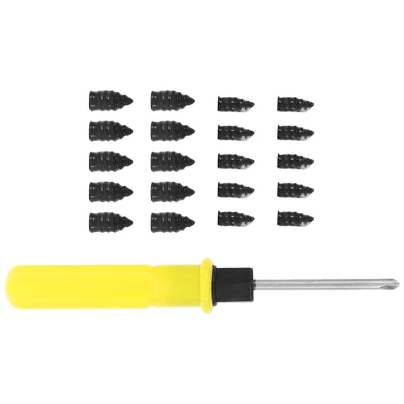 LEORX 41Piece Set Car Tire Screw Rod for Professional Repairs with Durable Design