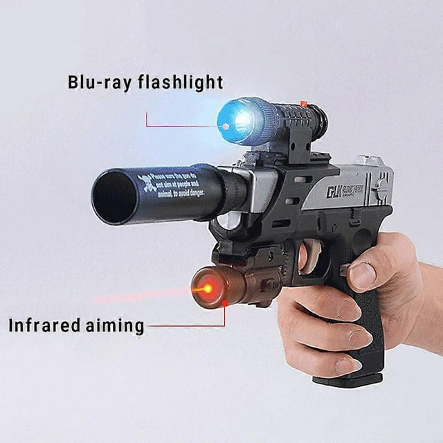 Water Gell Simulates Outdoor CS Versus Children's Gift Kids Cap Pistol Safe Peashooter