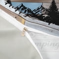 thumbnail image 4 of Catabedysis Vintage Camping Twin Duvet Cover,Camper Silhouette Print Twin Bedding For Boys,Multicolor,Light Gray Reversible,2pcs,1 Duvet Cover and 1 Pillowcase, 4 of 6