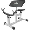 Titan Preacher Curl Station Seated Strength Training Bench Bicep Home Gym