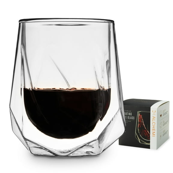 Viski Aerating Wine Glass, Tasting Tumbler, Gifts for Men, 8oz, Set of 1