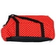 thumbnail image 2 of Mochila para mascotas, bolsa de almacenamiento para exteriores, bandolera para perros, bolsa de viaje portátil (roja, grande), 2 of 8