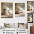 thumbnail image 4 of Designart "Embracing Empty Space: Beige Minimalism" Minimalism Canvas Prints, 4 of 7