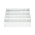 thumbnail image 3 of Mainstays 24 Compartment Drawer Organizer for Adult. Foldable Cabinet Closet Organizers and Storage Boxes for Storing Socks, Underwear, Ties, 3 of 6