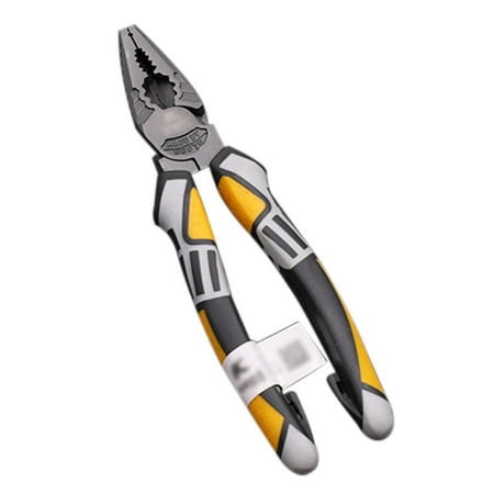 

Andoer 8 Wire Plier Professional Electrician Plier Chrome-Vanadium Steel Wire Stripping Crimping Tool