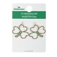 thumbnail image 4 of Way to Celebrate St. Patrick's Day Shamrock Earrings, 1 Pair, 4 of 4